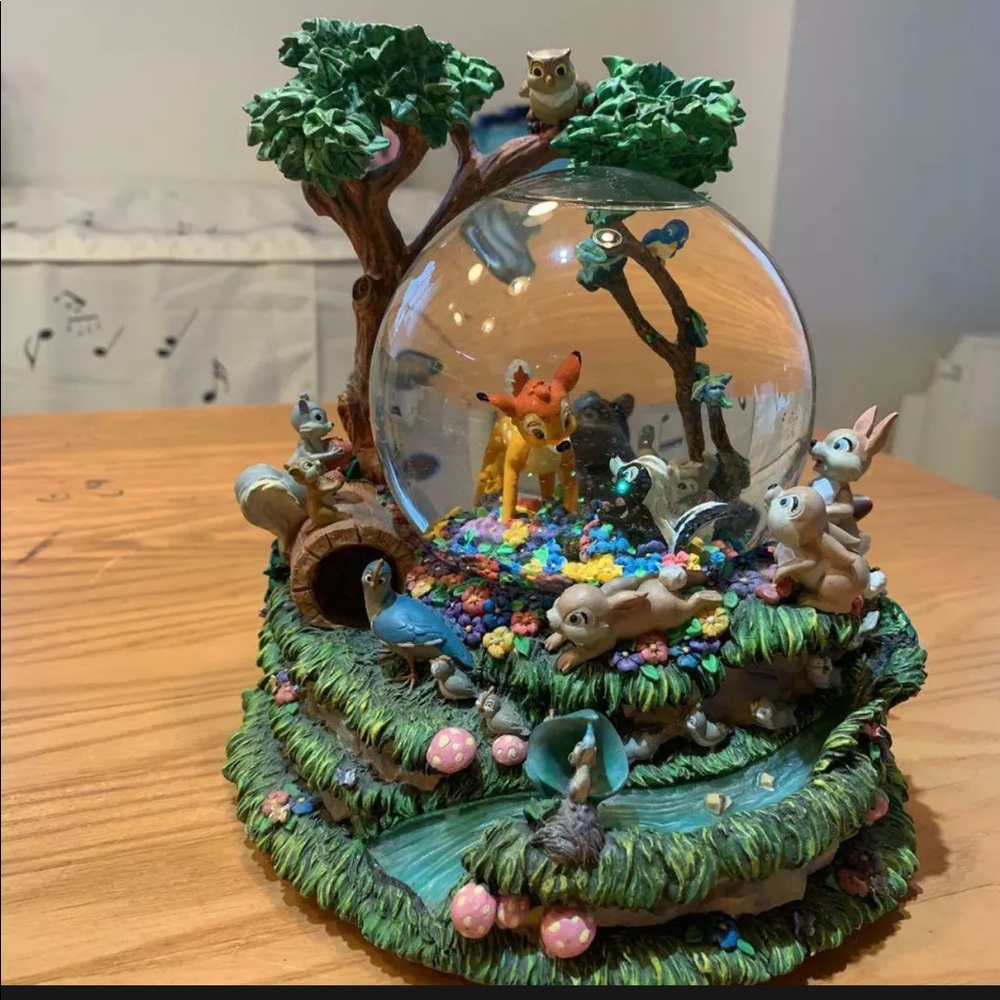 Disney's Bambi 'Little April Showers' Snowglobe